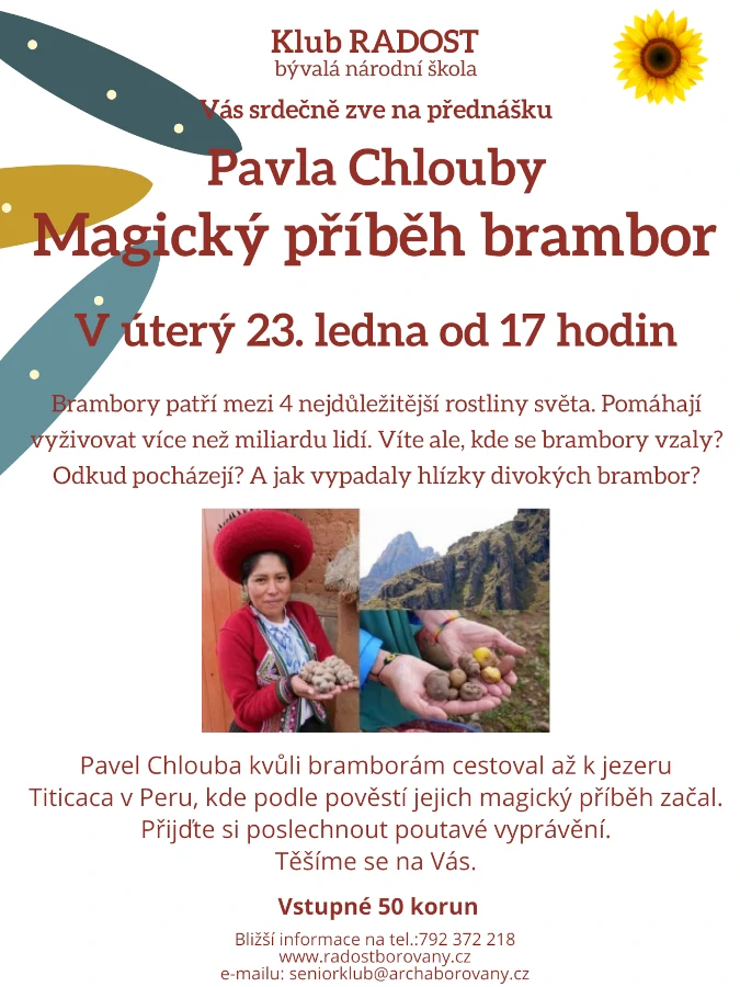Pozvánka - Magický příběh brambor