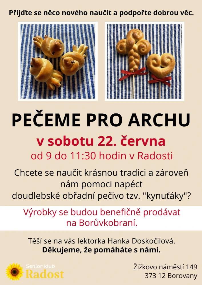 Pečeme pro Archu
